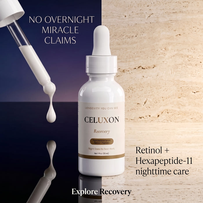 Recovery — Retinol + Peptide Night Renewal Serum, 30 ml