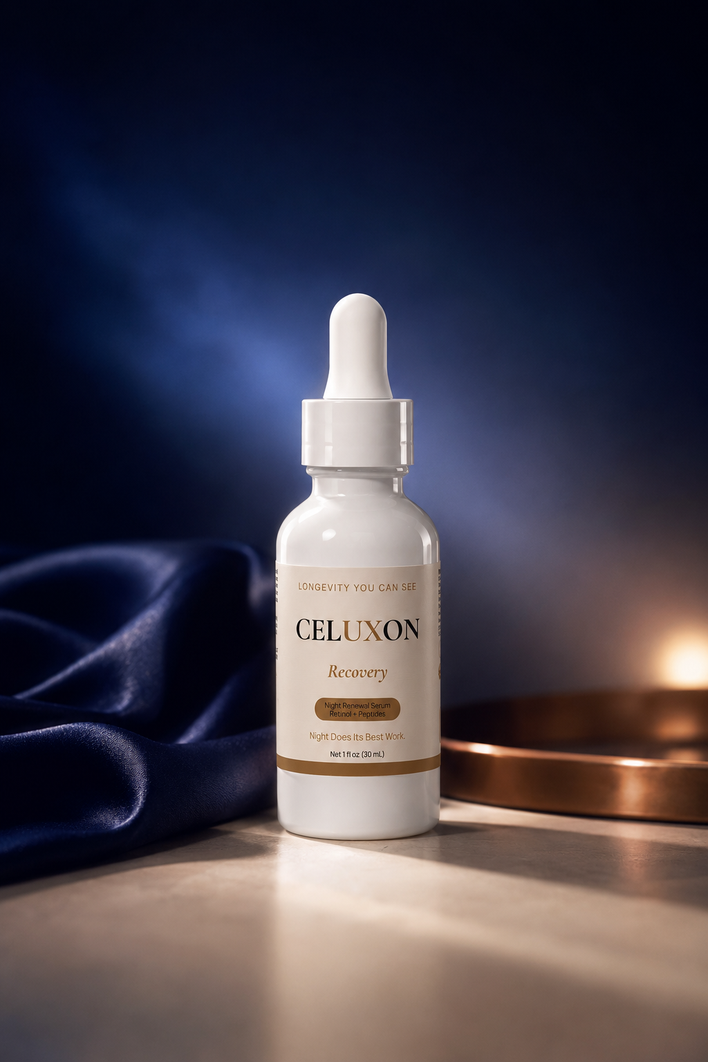 Recovery — Retinol + Peptide Night Renewal Serum, 30 ml